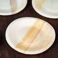 thumbnail image 2 of Efavormart 100 Pcs - Compostable Birchwood 5.5" Round Disposable Plates For Wedding Events Birthday Restaurant Dining Tableware, 2 of 11