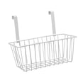thumbnail image 4 of Cesta de almacenamiento colgante de hierro resistente, estante colgante multifuncional para dormitorio, cocina, baño, sala de estar, colgar detrás de Blanco Macarena Cesta de almacenamiento, 4 of 8