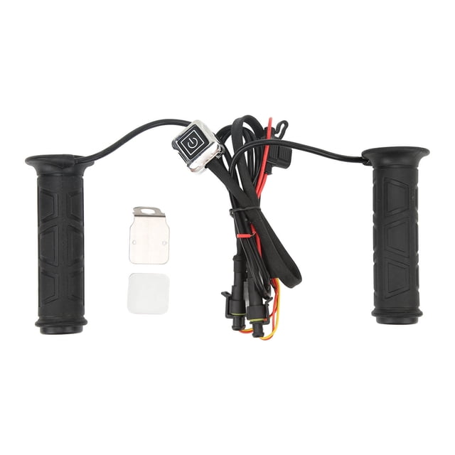 Motorcycle Heated Handlebars,1Pair 12V Motorcycle Heated Motorcycle Heated Hand Grips Heated Hand Grips Modern Innovation