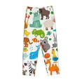 thumbnail image 4 of Sigee Animals Print Women's Soft Pajama Pants - Breathable and Comfortable Lounge Sleep Bottoms with Elastic Waistband and Pockets-Small, 4 of 9
