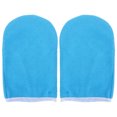 thumbnail image 1 of 1 par de manoplas de parafina, guantes calentadores de manos para spa, fundas para manos de parafina., 1 of 8