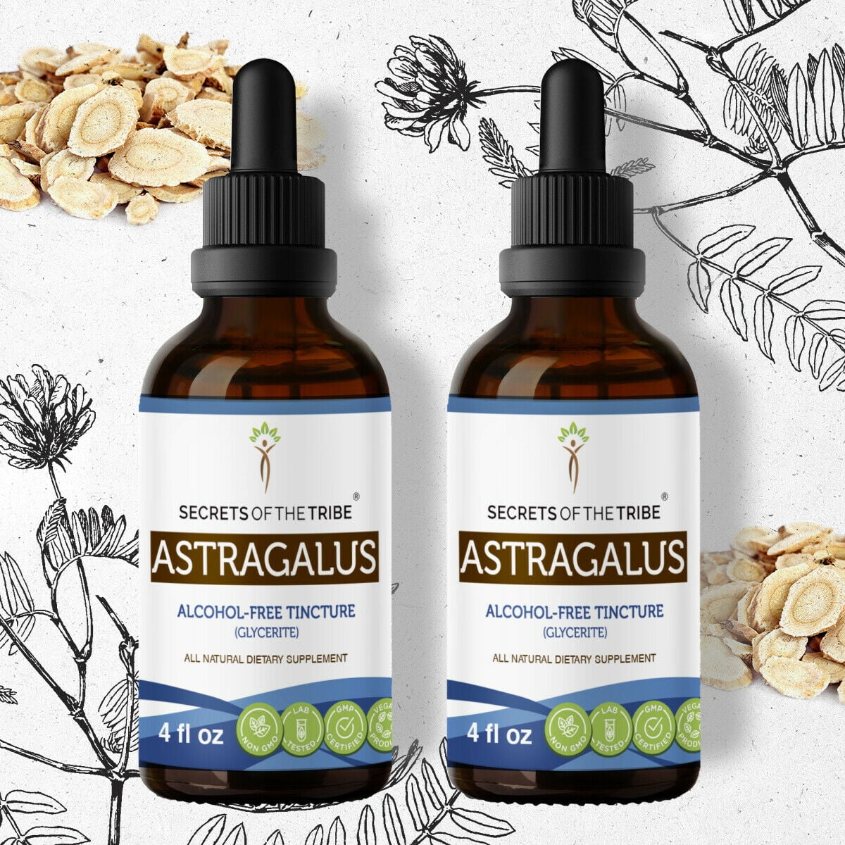 Astragalus Tincture AlcoholFREE Extract, Organic Astragalus
