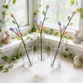 thumbnail image 4 of zhangmingg Easter Cherry Floral Arrangement Spring Home Centerpiece Flower Branches Display, 4 of 7