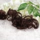 thumbnail image 5 of Extensiones de moño para el cabello, ondulado, rizado, desordenado, donut, moños, pieza de cabello trenzado, postizo para mujeres y niñas (castaño), 5 of 5