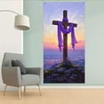 thumbnail image 3 of Under 10 Dollars! YZEGDCH Easter Door Curtain, Bunny Eggs Privacy Door Curtain for Doorway, Spring Hanging Decorations Applicable Bedroom Room Living Room Doorway, Gift for K!ds Women Men, 3 of 6