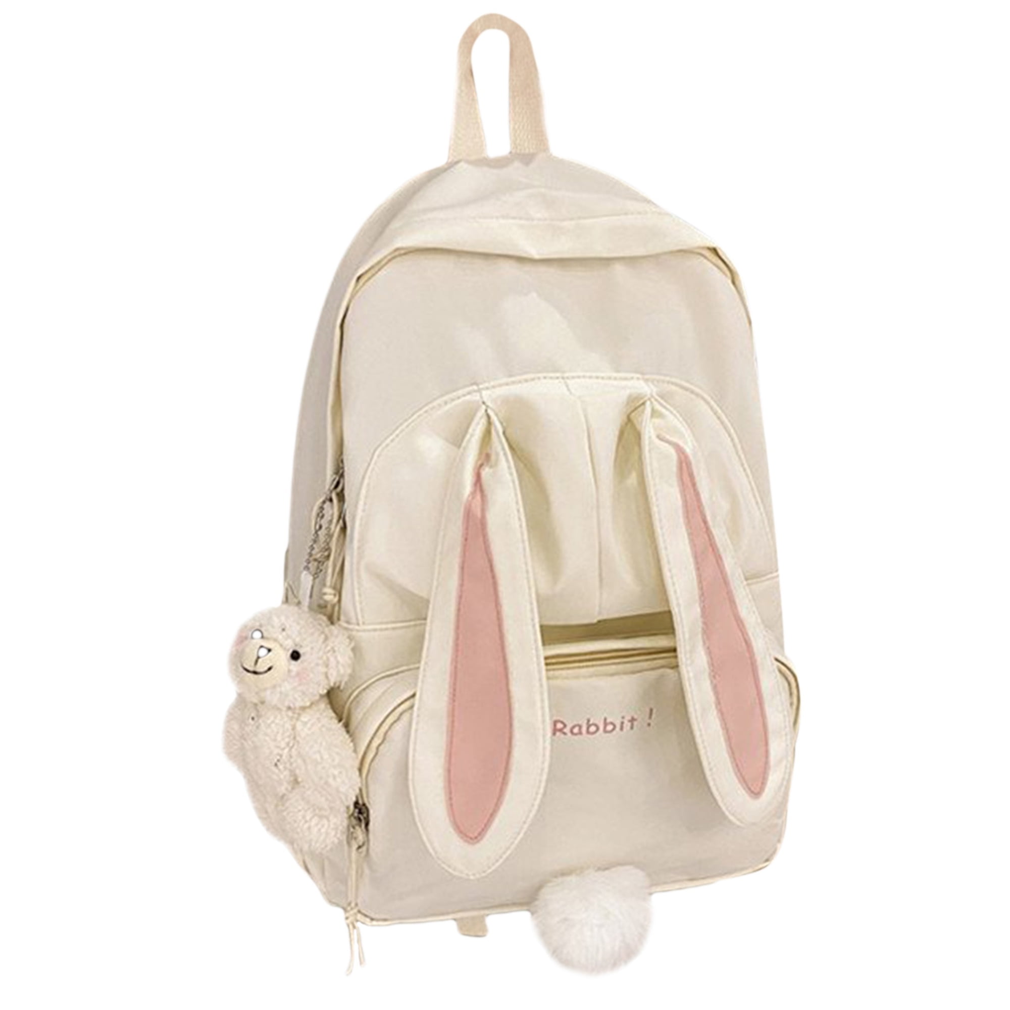 Cute Fluffy Bunny Backpack