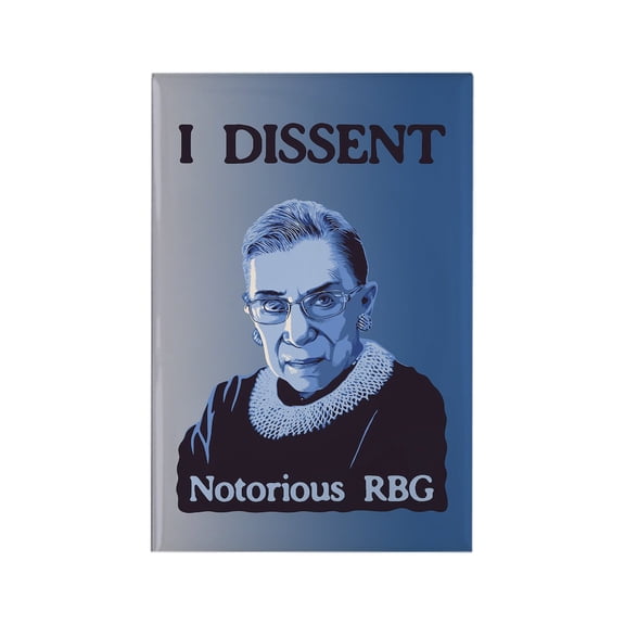 CafePress - Notorious RBG - Rectangle Magnet, 2"x3" Refrigerator Magnet