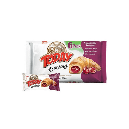 Today Croissant Cherry 40 Gr. 6 Pcs (1 Box)