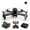 Black, variant on SRstrat Mini Drone With 1080P Dual HD FPV Camera Foldable Mini Nano RC Drone For Kids Gift Remote Control Toys Gifts For Boys Girls With Altitude Hold Headless Mode One Key Start Speed Adjustment