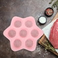 thumbnail image 3 of BRIGHTFUFU Mini Cake Molds Pink Silicone Nonstick Round Shaping For BBQ 1Set, 3 of 8