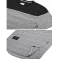 thumbnail image 3 of ZIMEGO Men's Short Sleeve Drop Tail Longline Hiphop Curved Hem Fashion Shirts, 3 of 5