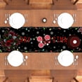 thumbnail image 6 of Christmas Table Runner Merry Christmas Tablecloth Winter New Year Xmas Decorations and Supplies for Home Kitchen Table-13×72'''', 6 of 7
