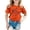 Orange, variant on Trendfront Girls I Love You T Shirts Short Sleeve Crewneck ASL Sign Language Graphic Tee Kids Hearts Minimalist Line Art Tops Pullover Clothing