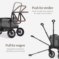 thumbnail image 5 of Evolur TrailBlazer Wagon Stroller, Gray, 5 of 12