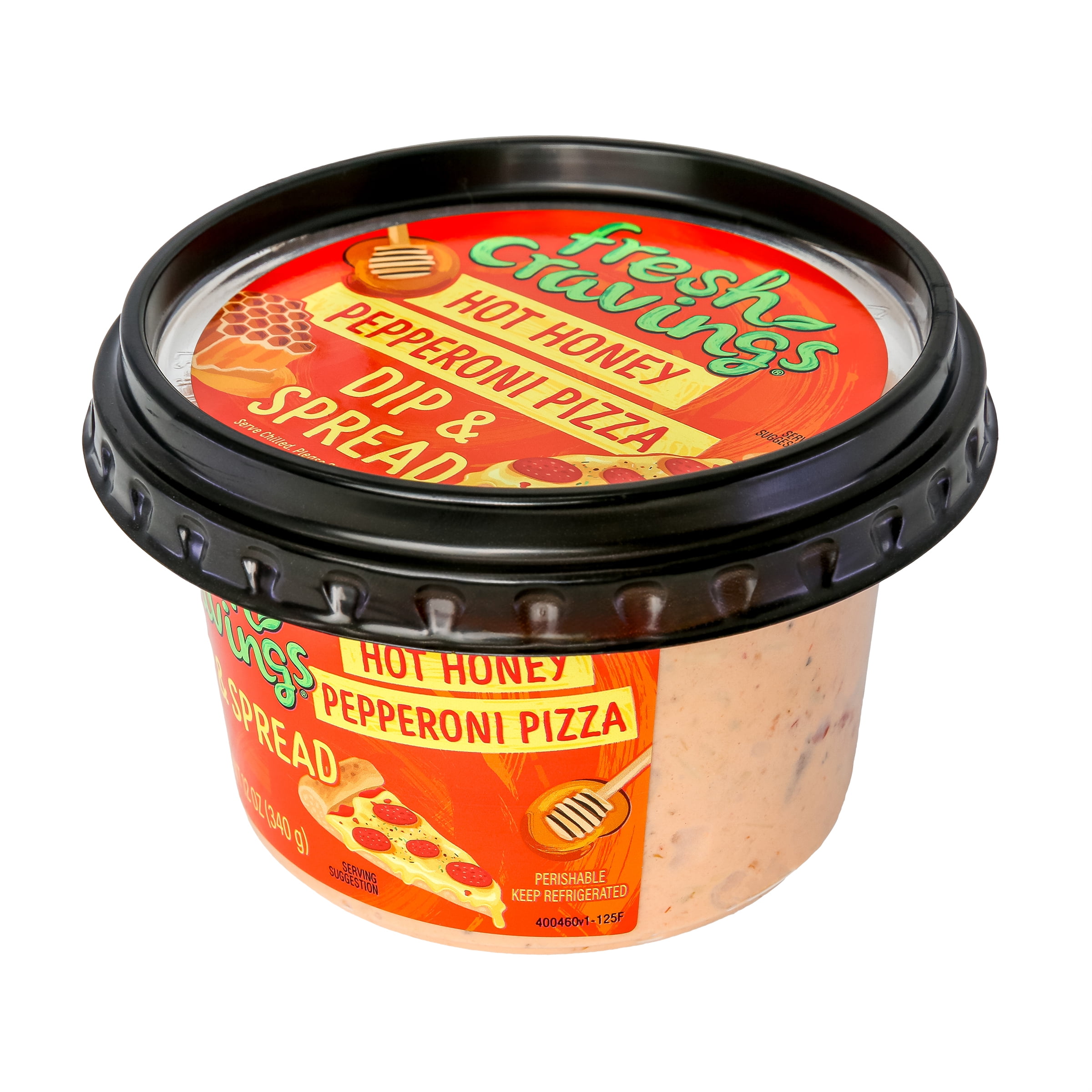 Fresh Cravings Hot Honey Pepperoni Pizza Dip & Spread 12 oz., Ready to Eat, Refrigerated, Contains Milk