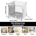 thumbnail image 3 of 2Pcs Cube Storage Bins with Handle Clear Toy Storage Bins Large Capacity Storage Cube Tote Multifunctional Toy Organizer Bins Toy Storage Cube for Blocks Clothes Toys Dolls, 3 of 8