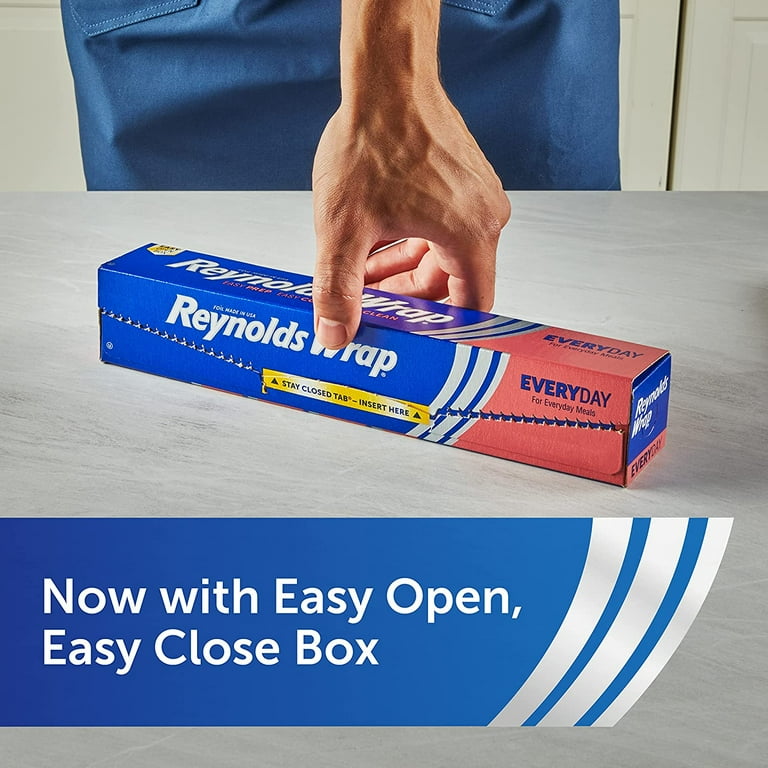 Wrap feet sale in aluminum foil