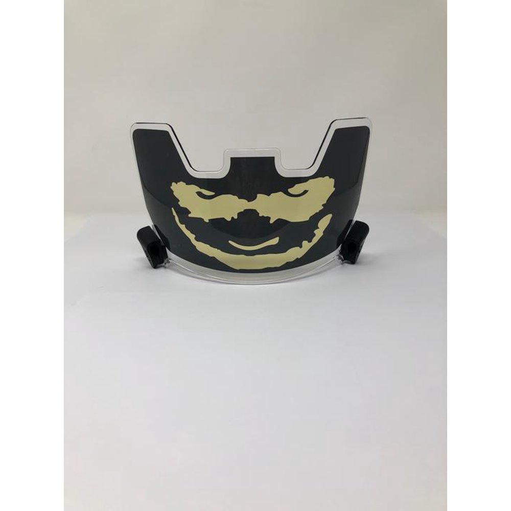 Soldier Sports Football Visors JOKER VISOR BLK/GLD