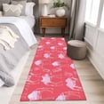 thumbnail image 5 of Desert Camel 2'x6' Runner Rug, Summer Sand Camel Animal Vintage Pink Washable Non-Slip Area Rugs for Hallway Kitchen Floor Bedroom Entryway, StainResistant Laundry Carpet Decoration Indoor Mat, 5 of 9