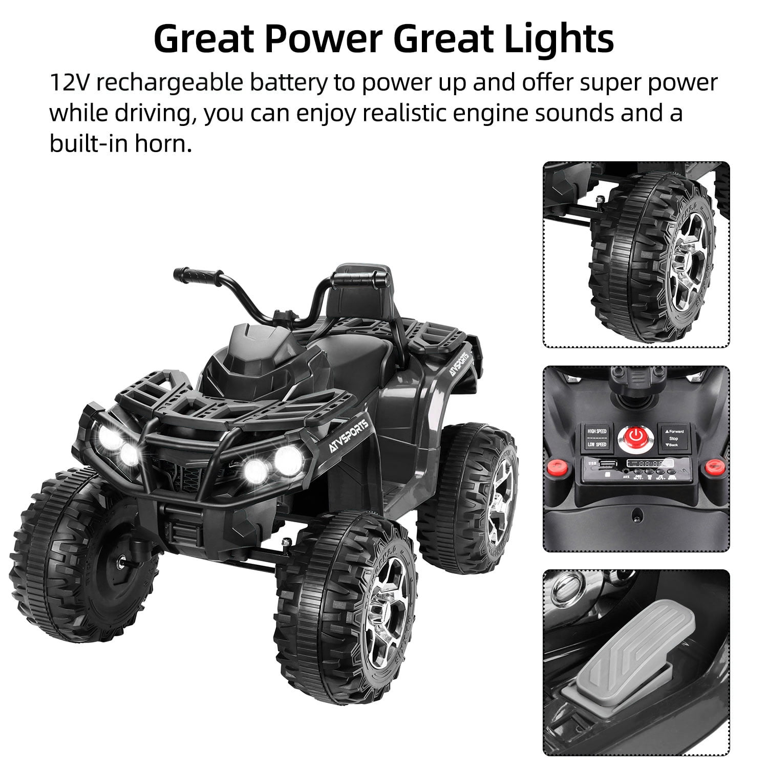 realtree big atv 12v instructions