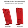 thumbnail image 2 of JTCASES for Samsung Galaxy S21 Plus Case, Sliding Camera Cover & Foldable Kickstand Shockproof Corners Anti-fall Rugged Anti-slip PC TPU Heavy Duty Protective Hybitd Shell - Red, 2 of 12