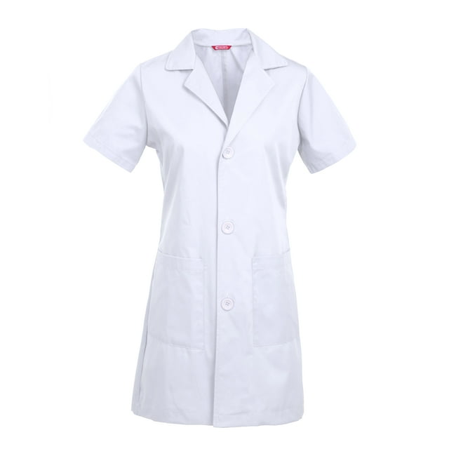 Women's Short Sleeve Lab Coat