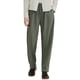 thumbnail image 2 of Ceisia Men's Linen Casual Trousers Summer High-Waisted Straight-Leg Business Pants with Drawstring Waist Army Green XXXL Gifts, 2 of 9