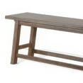 thumbnail image 4 of Yael Counter Height Bench, Light Brown Mahogany, Mindi Wood, 60 Inch, 4 of 5