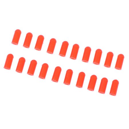 

20PCS Food Grade Silicone Rubber Needle Cover Syringe Sealing Test Tube End Cap