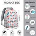 thumbnail image 6 of Mystical Ocean Life Backpack, Compact and Cute, Ideal for School Use and Travel Convenience, 6 of 6