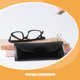 thumbnail image 3 of unbranded 2Ud Estuche Para Gafas Suave De PU Negro Con Interior Acolchado Y Para Viaje, 3 of 8