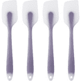 thumbnail image 1 of Juego de 4 espátulas de silicona - Espátula flexible resistente al calor 450F - Utensilios de cocina premium de grado FDA, 1 of 5