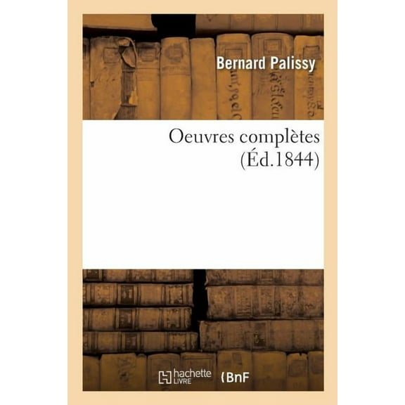 Oeuvres Complètes (Paperback)