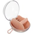 thumbnail image 1 of BESTYASH Estuche Portátil Rosa Para Joyería Con Delicado Para Guardar Anillos Y Collares, 1 of 8