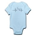 thumbnail image 1 of CafePress - Cat Heartbeat - Baby Light Bodysuit, 1 of 1