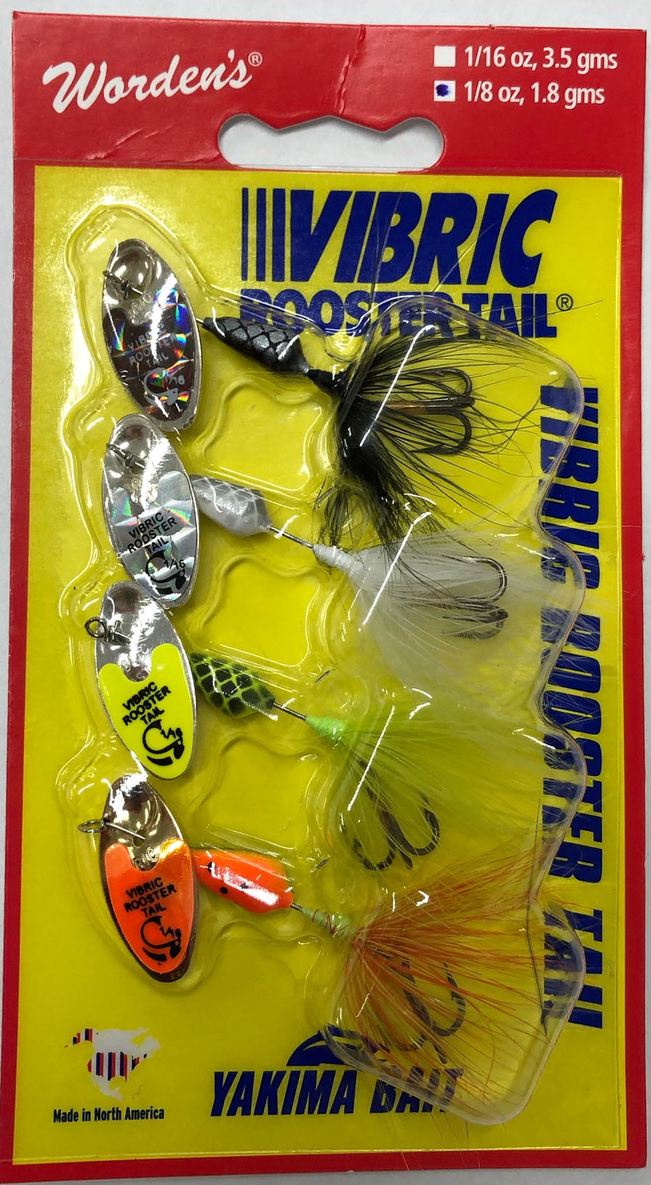 Yakima Bait Wordens Rooster Tail Spinner Lure, Snow | Meses sin interés