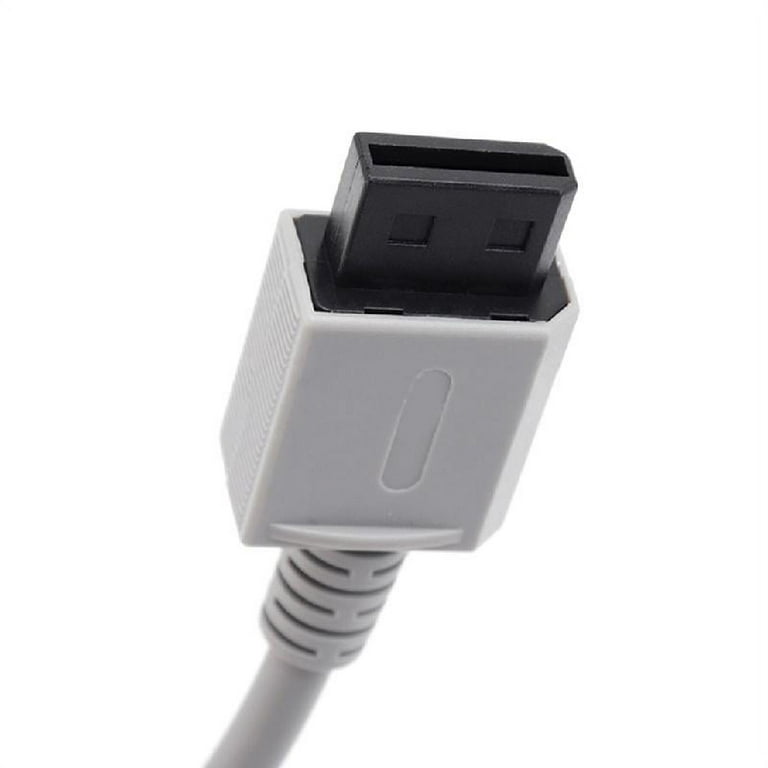 AV Cable for Wii Wii U, Composite Audio Video TV Connector Cable Cord for  Nintendo Wii U/Wii