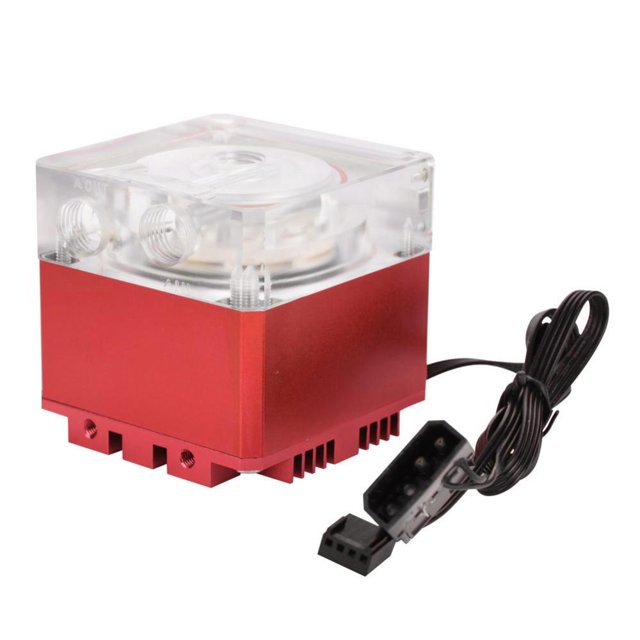 Ccdes Computer Water Pump,3000RPM Fast Heat Dissipation Computer Pump 800L/H Flow 3.5 Meters Pump Head PC Pump Tank,Computer Pump