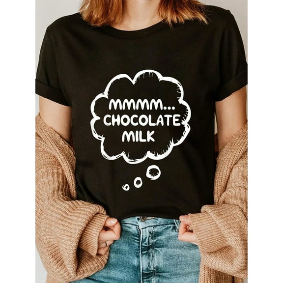 Funny Chocolate Milk Lovers | Mmmm... Chocolate Milk T-Shirt