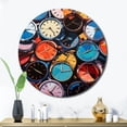 thumbnail image 3 of Designart "Chronological Rhythms of Luxury Watches" Fashion Oversized Wall Clock, 3 of 5
