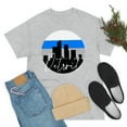 thumbnail image 4 of Cypher Sage Detroit Skyline Shirt - Unisex Heavy Cotton Tee Shirt, 4 of 9