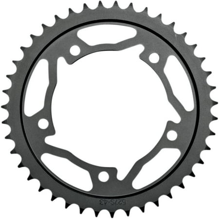 Vortex 435S-45 Steel Rear Sprocket - Black - 45T