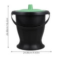 thumbnail image 2 of FONDOTIN Plastic Chamber Pot For Elderly Urinal Toilet Spittoon Lid Compact Durable, 2 of 8
