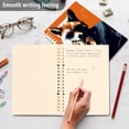 thumbnail image 2 of Cool Fox with Glasses Spiral Journal Notebook College Ruled Notebook 8.3" x 5.7" A5 Lined Thick Paper Page, 2 of 6