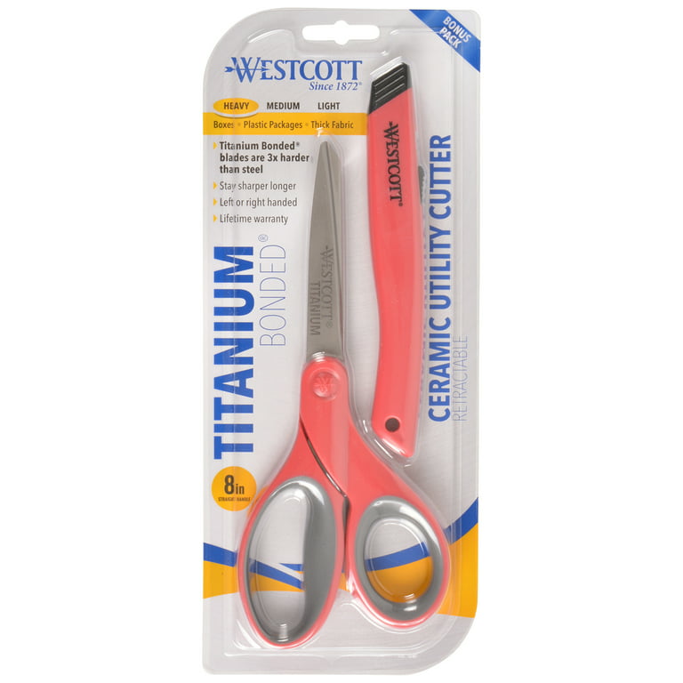 Westcott Titanium Craft Scissors - 2 Pack, 1 ct - Kroger