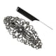 thumbnail image 1 of Cepillo de Teñido para Teñir El Cabello con Tejido de Peine para El Cabello Profesional Negro con Pinza para El Cabello, 1 of 9