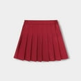 thumbnail image 2 of Teen Girls Summer Fashion Waist Tennis Pleated Slim Skirt Casual Mini Waist Skirt Fashion High Skirt Clothes Red Size 17-18T, 2 of 7