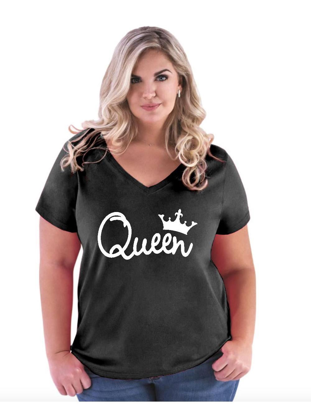 queen plus size shirt