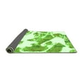 thumbnail image 2 of Ahgly Company Indoor Rectangle Abstract Green Modern Area Rugs, 2' x 3', 2 of 4