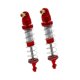 thumbnail image 5 of 2x Accesorios de amortiguador RC Resorte ajustable Repuestos Reemplazo Fácil Rojo y plata, 5 of 9